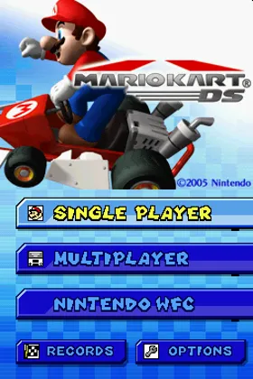 Mario Kart DS (USA) (Demo) (Kiosk) screen shot title